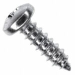 PSMS 004 0038 PH B&F Fastener Supply Pan Head Phillips Sheet Metal Screw #4